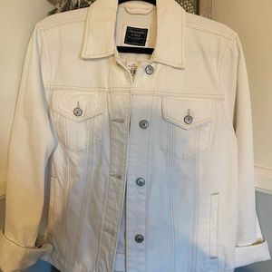 Abercrombie stretch jean jacket